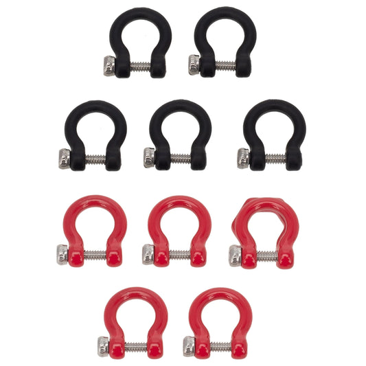 MEUS Racing 1/18 1/24 Simulation U-shaped shackle trailer hook, metal trailer hook, suitable for SCX24 TRX4M FCX24 and other models