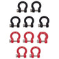 MEUS Racing 1/18 1/24 Simulation U-shaped shackle trailer hook, metal trailer hook, suitable for SCX24 TRX4M FCX24 and other models