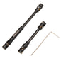 MEUS Racing Metal SCX24 Cuttable Drive Shaft for 1/24 Axial SCX24 RC Crawlers (Black) - SCX24-01-KY2408