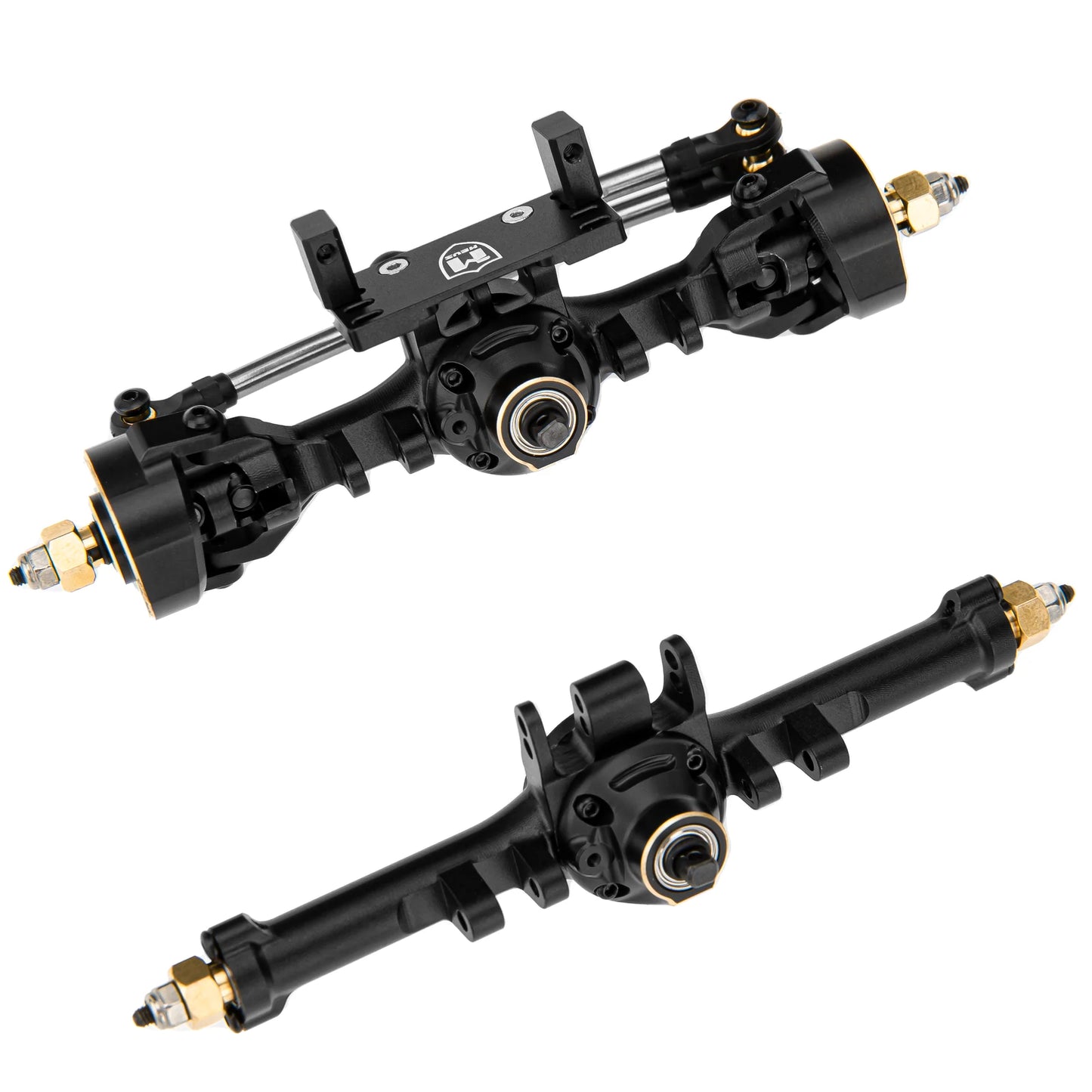 MEUS Racing TRX4M Metal V2 Isokinetic Front & Rear axles with Adjustable Servo Mount for 1/18 TRX4M RC Crawler