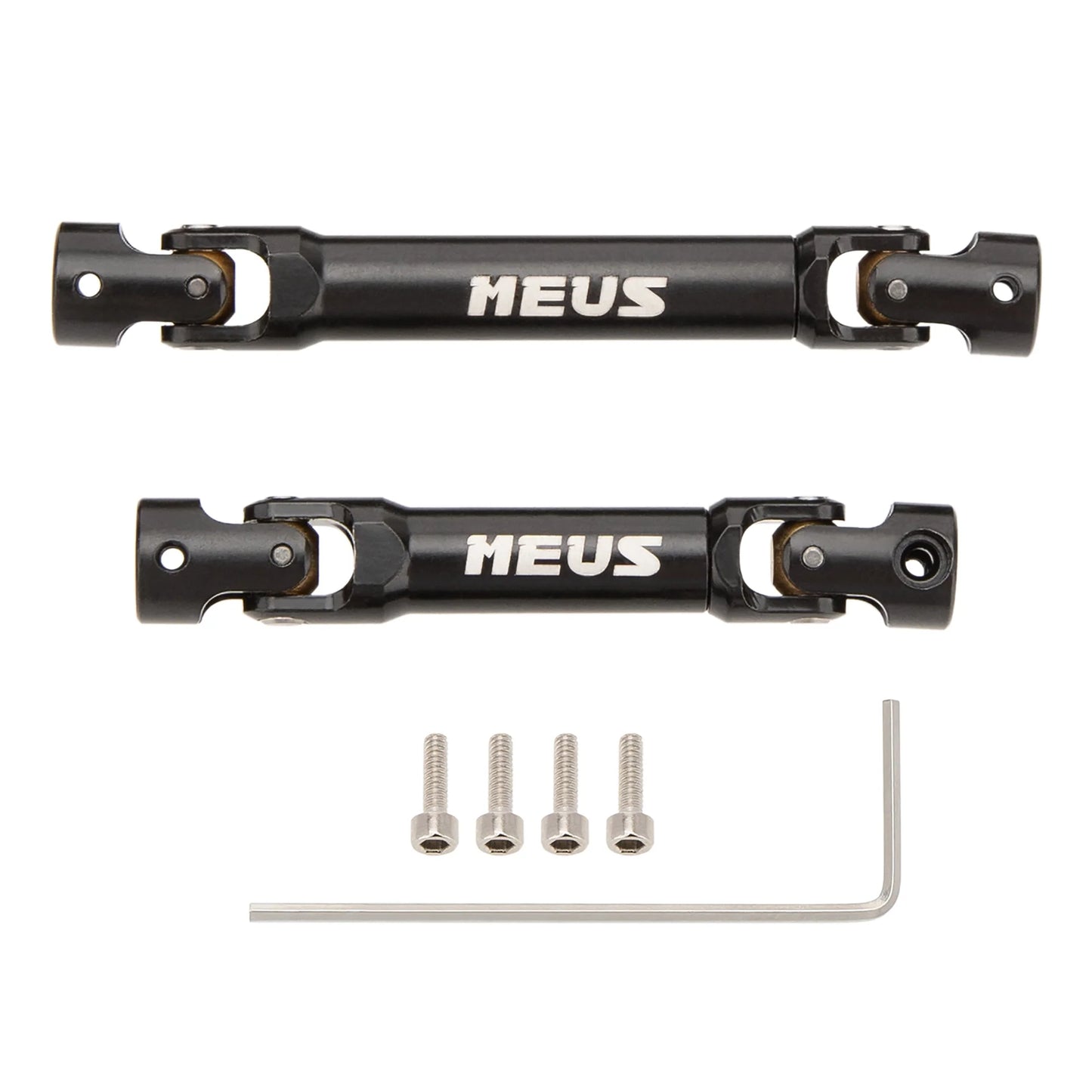 SCX24-01-KY2405 MEUS Racing Stainless Steel Drive Shaft With D-Shape-Hole for Axial 1/24 SCX24 C10 Bronco JLU