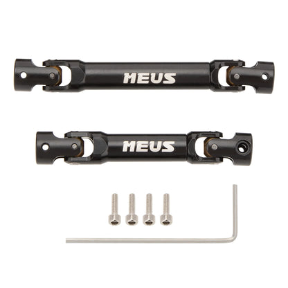 SCX24-01-KY2405 MEUS Racing Stainless Steel Drive Shaft With D-Shape-Hole for Axial 1/24 SCX24 C10 Bronco JLU