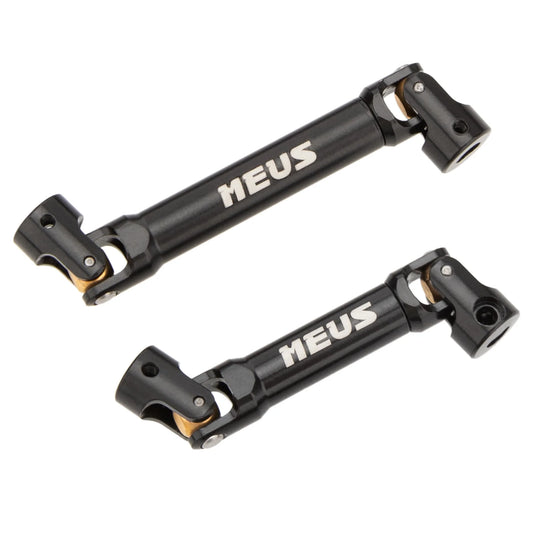 SCX24-01-KY2405 MEUS Racing Stainless Steel Drive Shaft With D-Shape-Hole for Axial 1/24 SCX24 C10 Bronco JLU