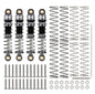 INJORA 39mm Oil Shocks for 1/24 SCX24 - Grey