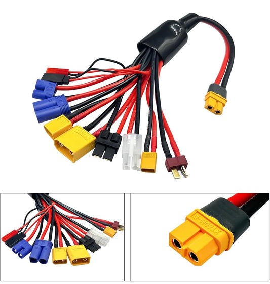 HoustonRC Multi “Squid” Connector Charge Lead