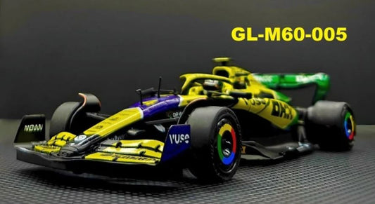 GL 1/28 Formula One Body GL-M60-005 - #4 Yellow