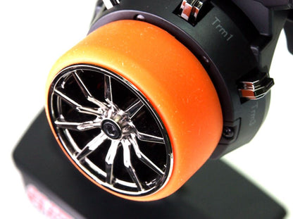 700810 Universal Transmitter Steering Wheel Grip (Orange)