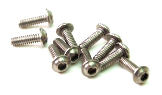 700926 M2x6 Titanium UFO Head Hex Machine Screw