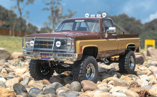 RC4WD Trail Finder 2 "LWB" 1/10 RTR 4WD Scale Truck w/Chevrolet K10 Scottsdale Hard Body (Scale Dept. Edition) w/2.4GHz Transmitter - ZRTR0071