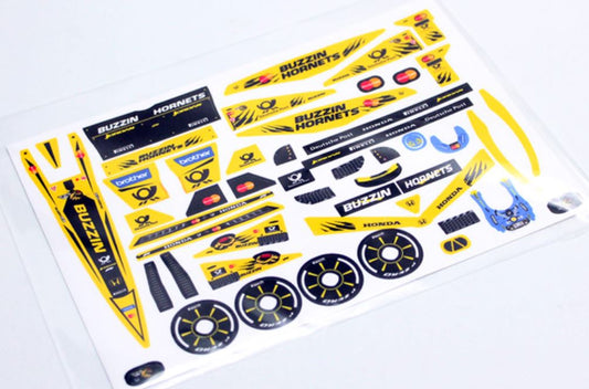1/28 Formula One Decals - Type J - RCR001