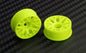 288YF0 PN Racing Mini-Z 2WD Machine Cut BBS Front Wheel F0 Yellow
