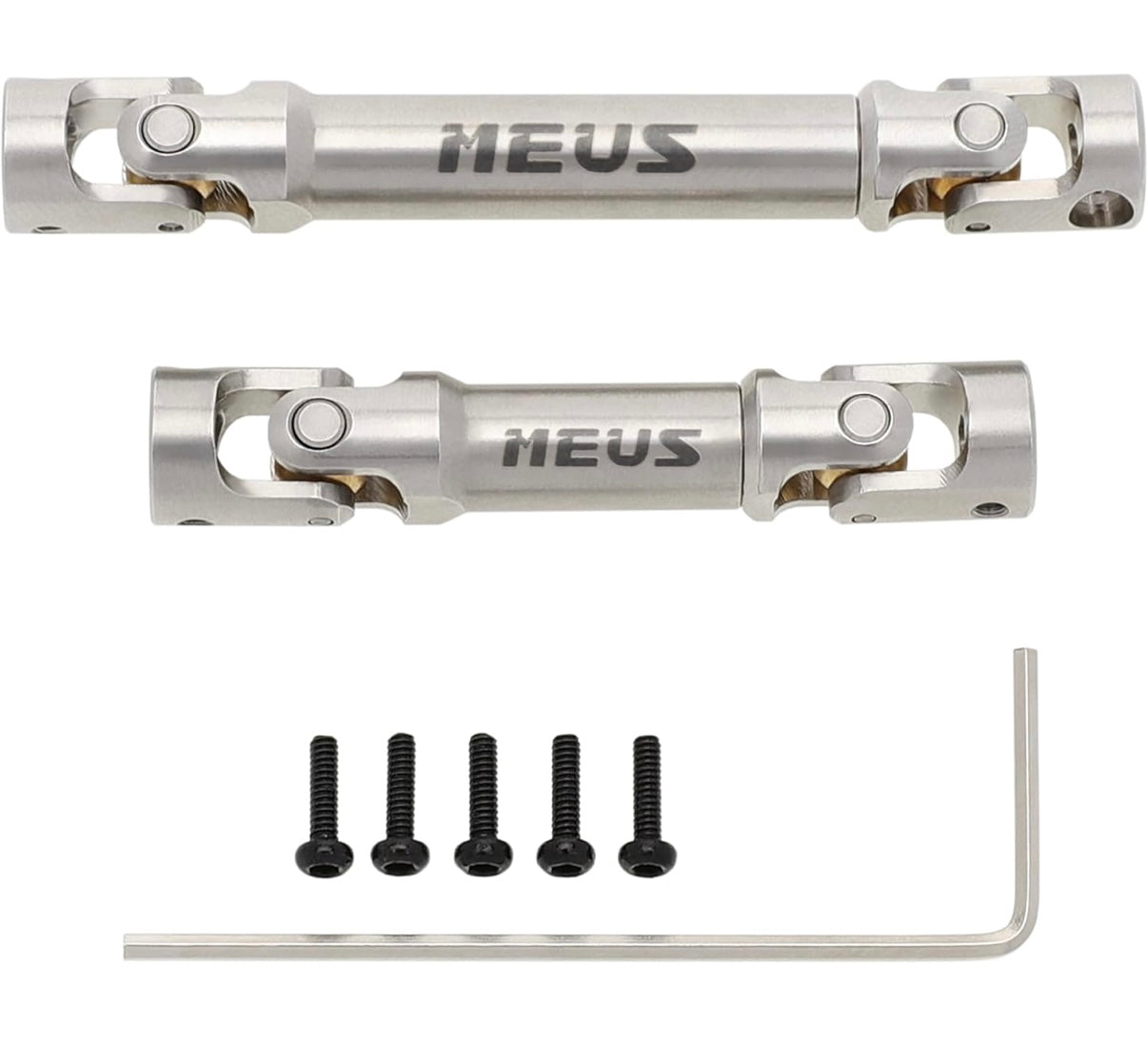 MEUS Racing TRX4M Stainless Steel Drive Shafts For TRX4M Defender Bronco 1/18 RC Crawler