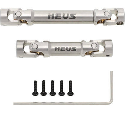 MEUS Racing TRX4M Stainless Steel Drive Shafts For TRX4M Defender Bronco 1/18 RC Crawler
