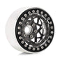 INJORA 1.9" Carbon Fiber & Aluminum -10mm Offset Wheels for 1/10 RC Crawlers (W1952) - DGW-1952BK