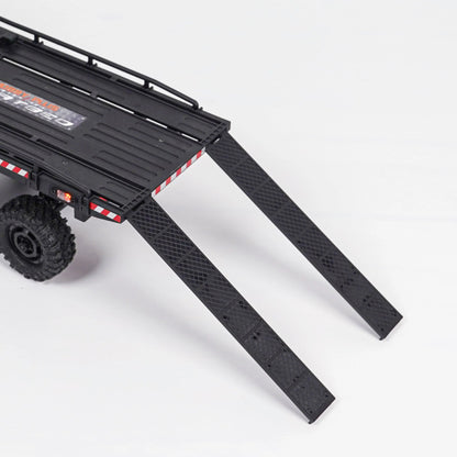 HobbyPlus CR18P Arktos 6X6 - V1.5 RTR 1/18 Micro Rock Crawler Flatbed Hauler (Green) w/2.4GHz Radio, Battery & Charger