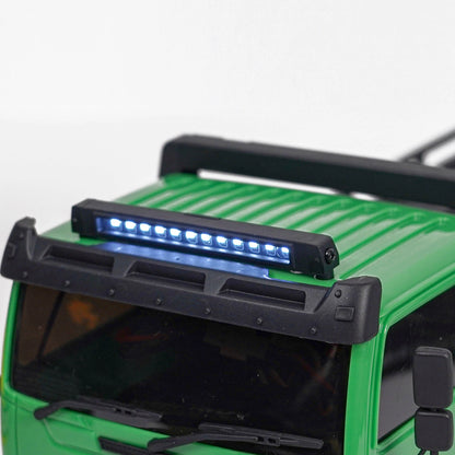 HobbyPlus CR18P Arktos 6X6 - V1.5 RTR 1/18 Micro Rock Crawler Flatbed Hauler (Green) w/2.4GHz Radio, Battery & Charger