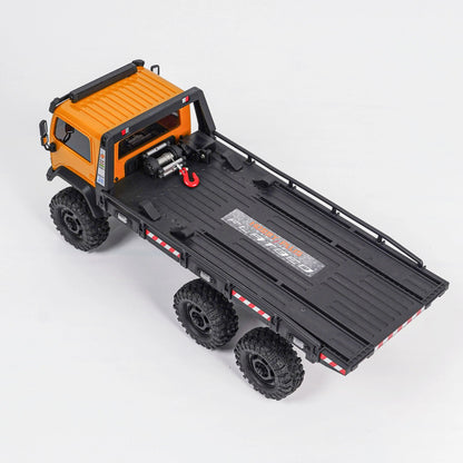 HobbyPlus CR18P Arktos 6X6 - V1.5 RTR 1/18 Micro Rock Crawler Flatbed Hauler (Sand - Tan) w/2.4GHz Radio, Battery & Charger