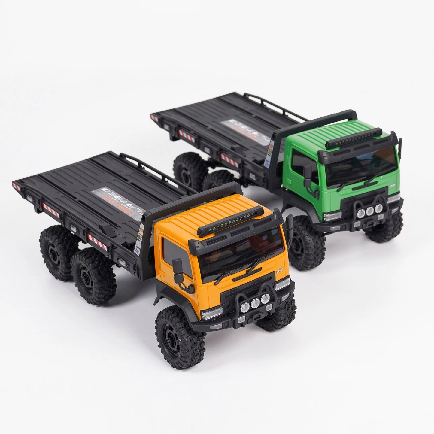 HobbyPlus CR18P Arktos 6X6 - V1.5 RTR 1/18 Micro Rock Crawler Flatbed Hauler (Green) w/2.4GHz Radio, Battery & Charger
