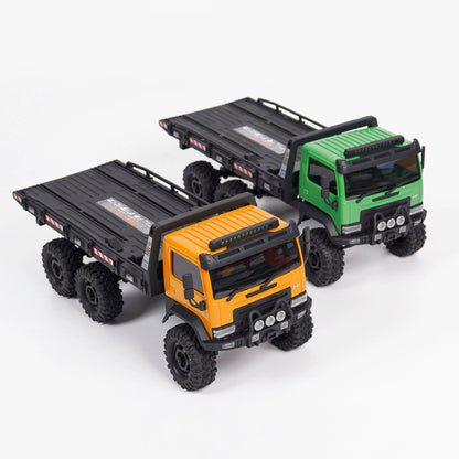 HobbyPlus CR18P Arktos 6X6 - V1.5 RTR 1/18 Micro Rock Crawler Flatbed Hauler (Green) w/2.4GHz Radio, Battery & Charger