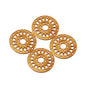 MW-F1304GD INJORA 1.3" ModuWheel 'Face' for 1.3" ModuWheel 1/18-1/24 RC Crawlers - GOLD