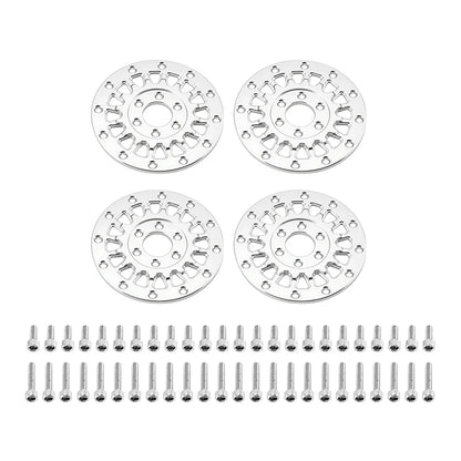 MW-F1304SR INJORA 1.3" ModuWheel 'Face' for 1.3" ModuWheel 1/18-1/24 RC Crawlers - SILVER
