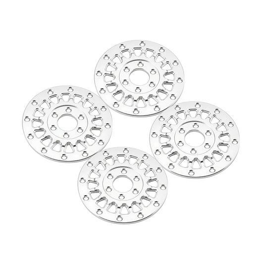 MW-F1304SR INJORA 1.3" ModuWheel 'Face' for 1.3" ModuWheel 1/18-1/24 RC Crawlers - SILVER