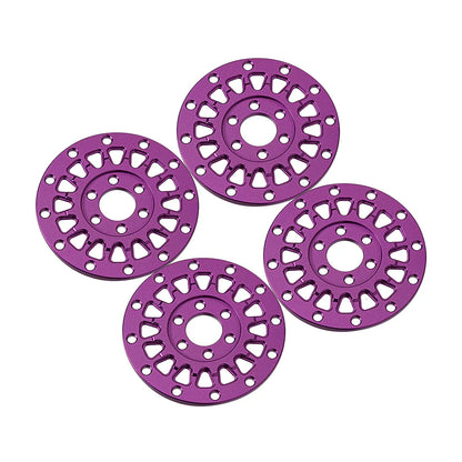 MW-F1304PU INJORA 1.3" ModuWheel 'Face' for 1.3" ModuWheel 1/18-1/24 RC Crawlers - PURPLE