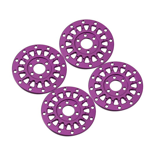 MW-F1304PU INJORA 1.3" ModuWheel 'Face' for 1.3" ModuWheel 1/18-1/24 RC Crawlers - PURPLE