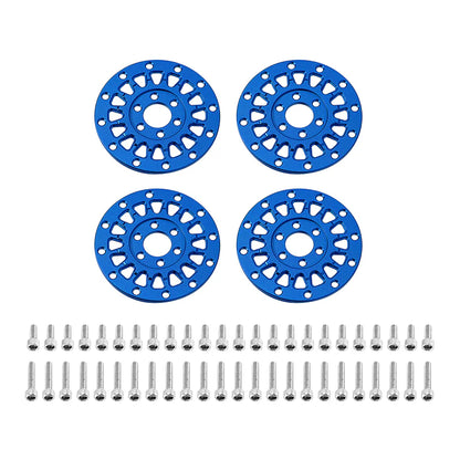 MW-F1304BL INJORA 1.3" ModuWheel 'Face' for 1.3" ModuWheel 1/18-1/24 RC Crawlers - BLUE