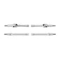 INJORA Stainless Steel Axle Shafts for SCX30- SCX30-13FR