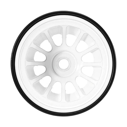 INJORA 0.7" D19 Deep Dish Brass Wheels for 1/30 SCX30 (W7015) - W7015WH-19