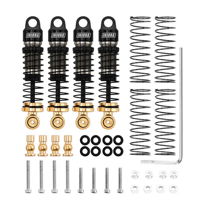 SCX24-179BR INJORA 40mm Big Bore Oil Shocks for 1/24 SCX24 FCX24M