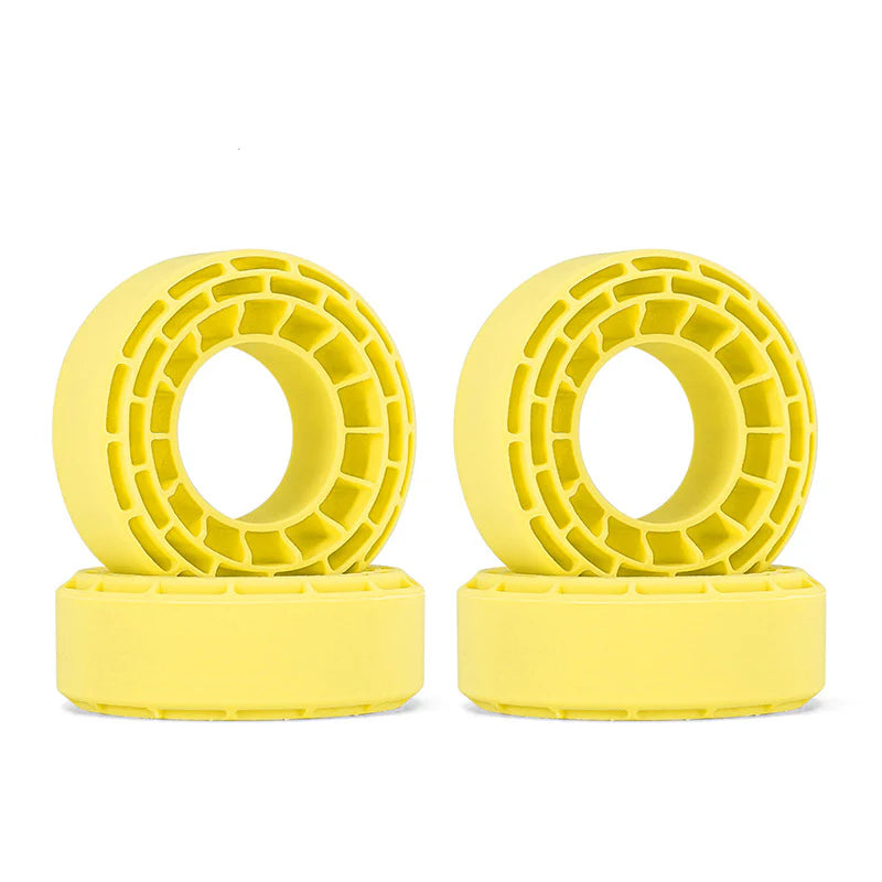 DGT-1056YE INJORA 4pcs Small Silicone Rubber Inserts for 56-58mm 1.0" Tires