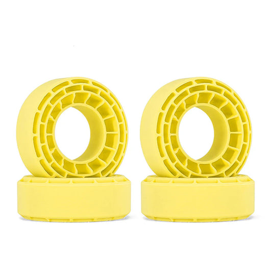 DGT-1056YE INJORA 4pcs Small Silicone Rubber Inserts for 56-58mm 1.0" Tires