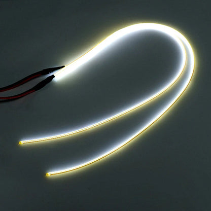 INJORA Flexible Cuttable LED Strip Lights for RC Cars (Warm White) - L42-YE