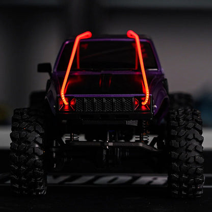 INJORA Flexible Cuttable LED Strip Lights for RC Cars (Red) - L42-RD