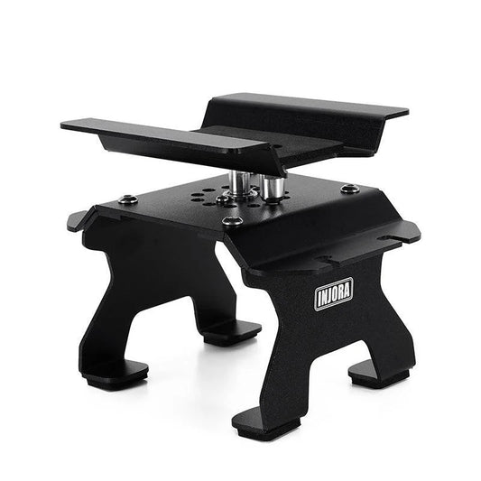 Tool-63 INJORA Aluminum RC Car Stand with Shock Holder for 1/24 1/18 RC Crawlers