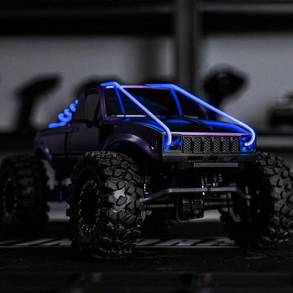 INJORA Flexible Cuttable LED Strip Lights for RC Cars (Blue) - L42-DB