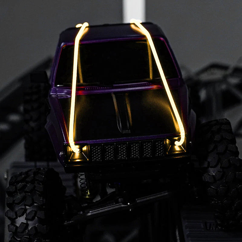 INJORA Flexible Cuttable LED Strip Lights for RC Cars (Warm White) - L42-YE