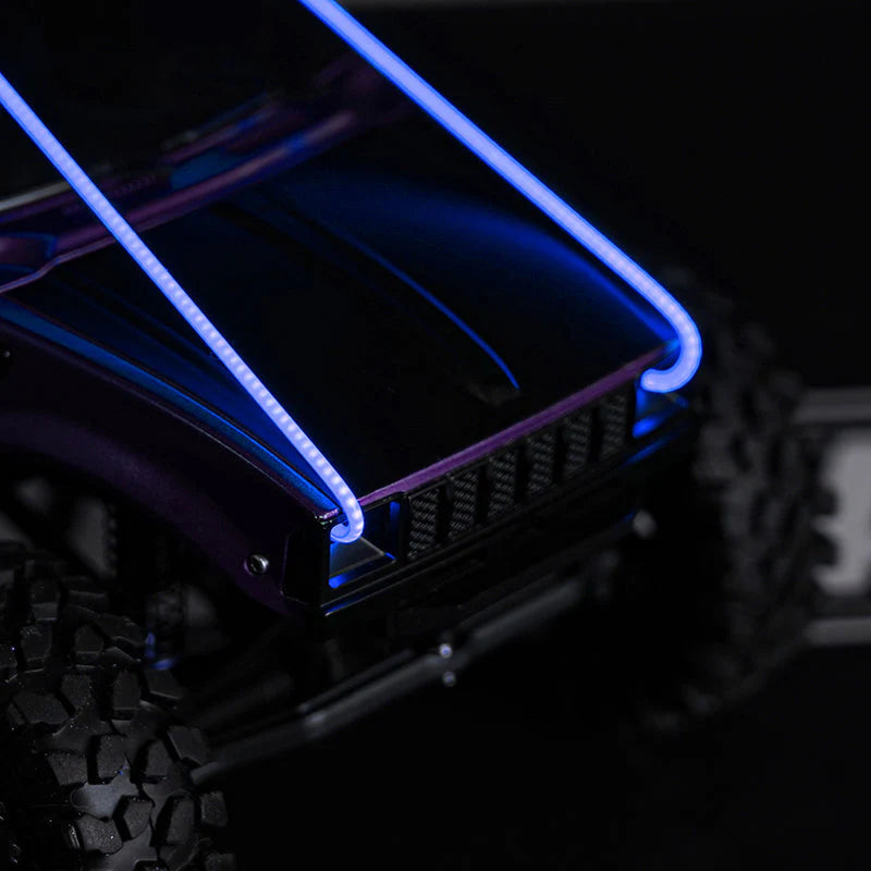 INJORA Flexible Cuttable LED Strip Lights for RC Cars (Blue) - L42-DB