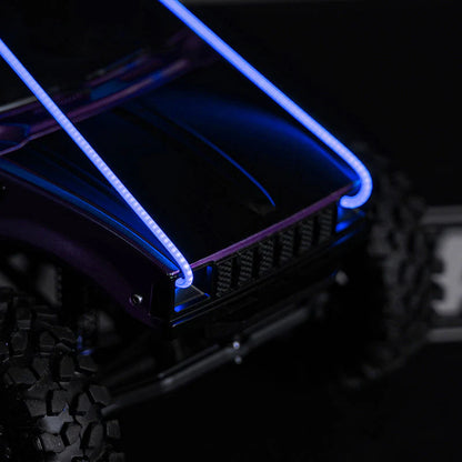 INJORA Flexible Cuttable LED Strip Lights for RC Cars (Blue) - L42-DB