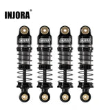 INJORA 36mm Big Bore Oil Shocks for 1/24 SCX24 FCX24M - SCX24-198BK