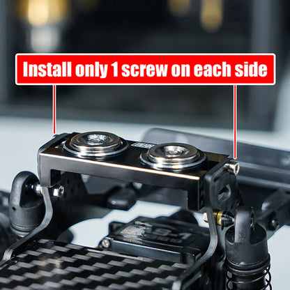 INJORA Magnetic Body Mount Invisible Body Post for 1/24 SCX24 LCG Chassis - SCX24-177