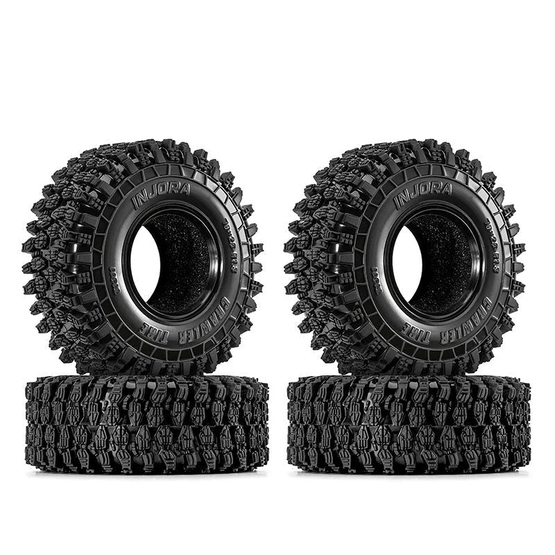 INJORA 70*26mm 1.3" Crawler Tires (T1311) - YQT- 1311