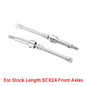 SCX24-183F INJORA Steel Dogbone Shafts for STOCK SCX24 FRONT Axles - SCX24-183F