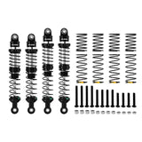 INJORA DRX Dual-Rate Spring Oil Shocks 90mm+100mm for 1/10 TRX4 SCX10 III - BZ-05BS-90-100