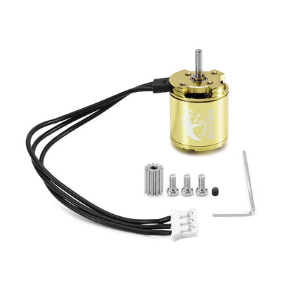 INJORA Gold Viper 1721 Brushless Motor 2800KV for 1/18 TRX4M Ascent-18 (INM19-4M-GD)