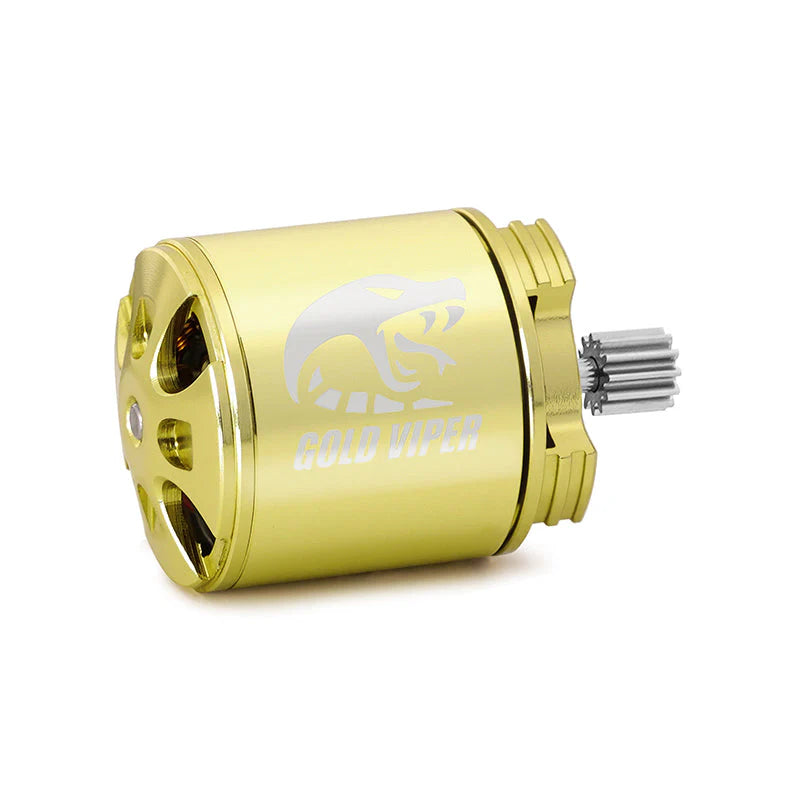 INJORA Gold Viper 1721 Brushless Motor 2800KV for 1/24 SCX24 - INM19-SCX24-GD