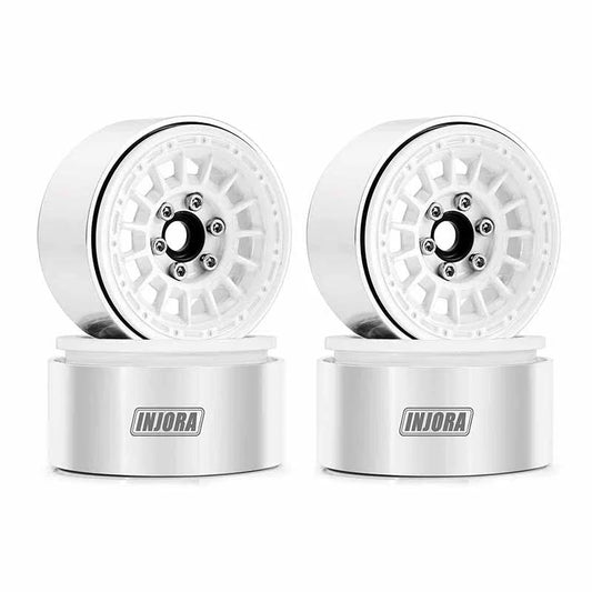 DGW-1902WH INJORA Aluminum 1.9” WHEELS FOR 1/10 RC Crawlers (W1902)
