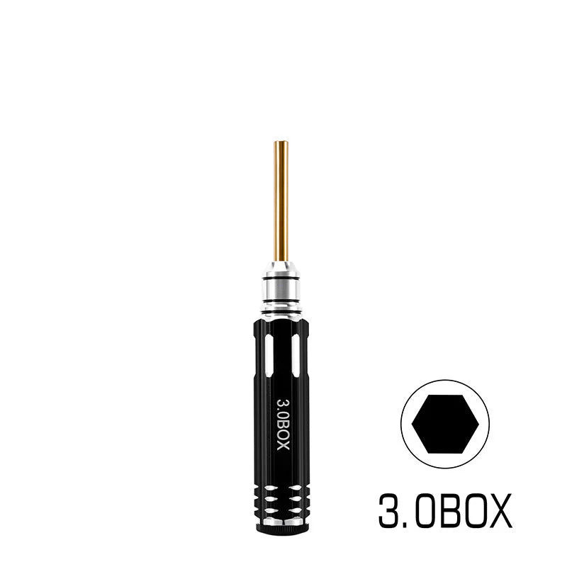 INJORA 2.0mm+ Phillips Screwdriver 3.0mm Hex Nut Driver for 1/30 Axial SCX30 - Tool-LSD63-64